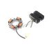 Charge Coil+Rectifier(12V18A 216W) Fit for GX270GX390 177F 188F 212cc 301cc 420cc High Pressure Washer Heating Hot Water Use