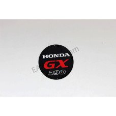 Honda GX390 Recoil Starter Label EMBLEM(GX390)(Genuine Parts) Parts No.87521-ZF6-W04